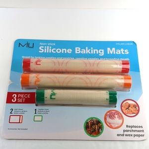 Silicone Baking Mats 3 Piece Set
